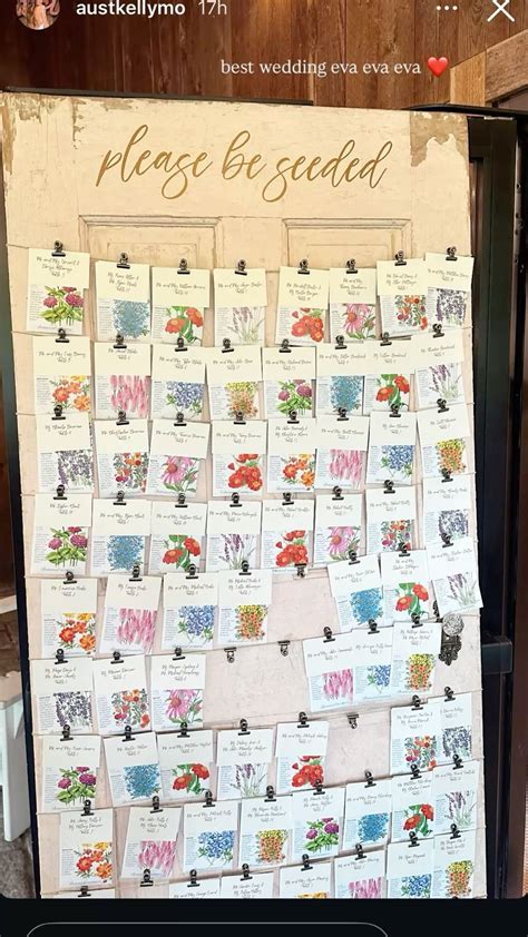 Please Be Seeded Seating Chart