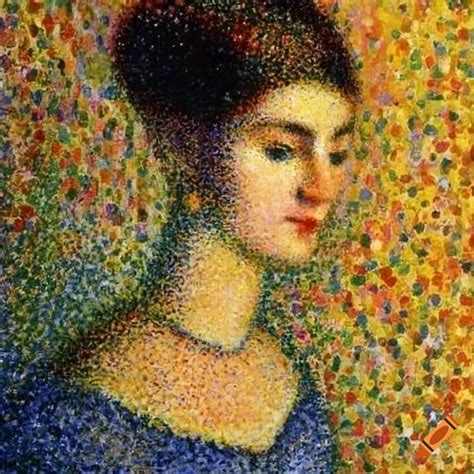 Pointilisme Potret