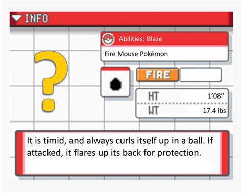 Pokedex Entry Template