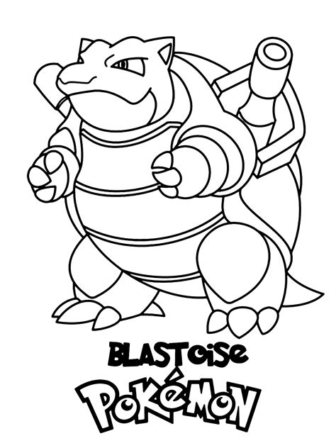 Pokemon Coloring Printable