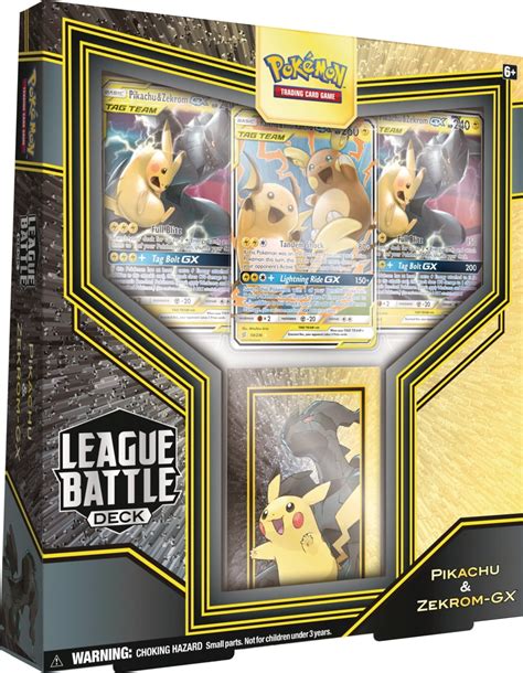 Pokemon Pikachu Zekrom GX