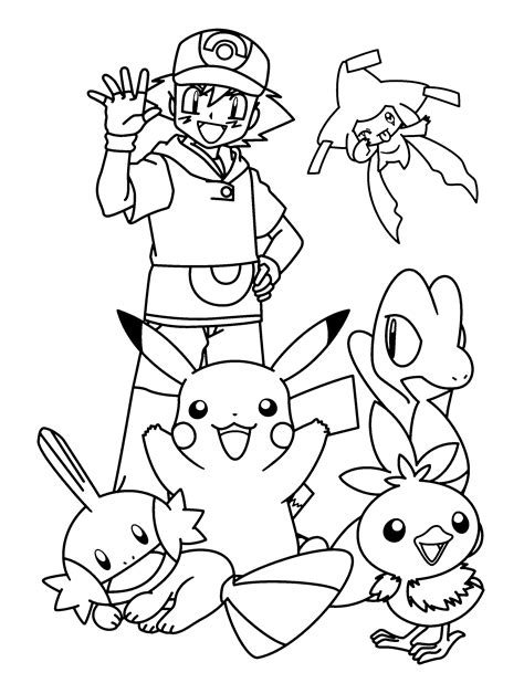 Pokemon Printable Coloring Pages
