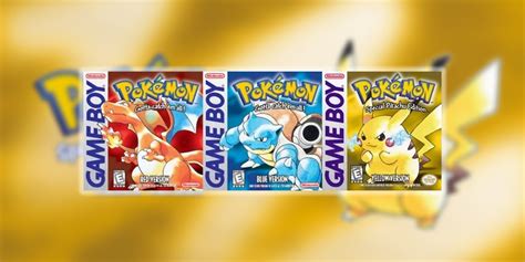 Pokemon Red/Blue/Yellow