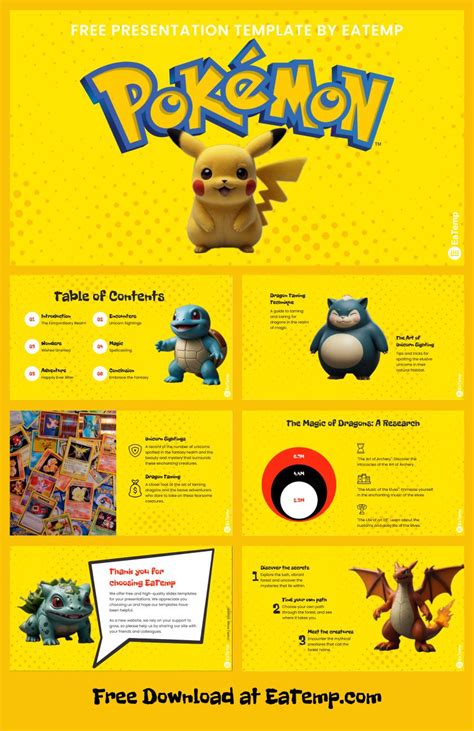Pokemon Template Powerpoint