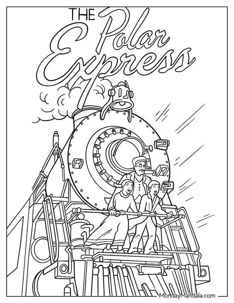 Polar Express Coloring