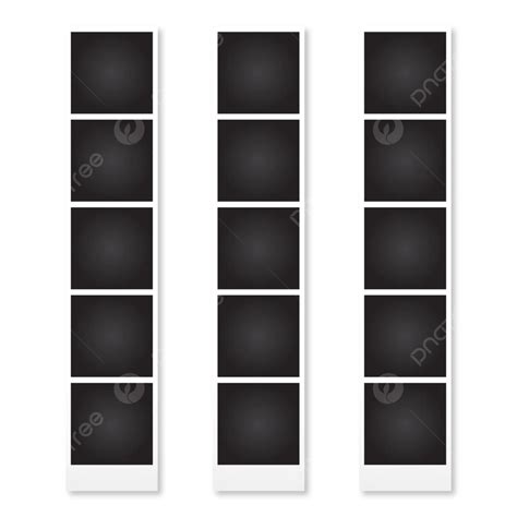 Polaroid Strip Template