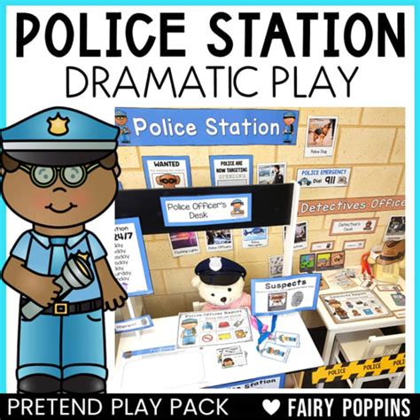 Police Station Dramatic Play Printables Free