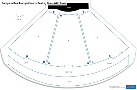 Pompano Beach Amphitheatre Seating Chart