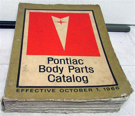 Pontiac Parts Catalog