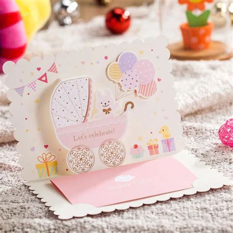 Pop-up Baby Shower Invitation