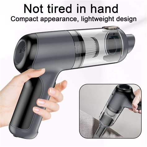 Portable car vacuum cleaner size