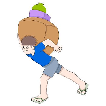 Porter Mengangkut Barang