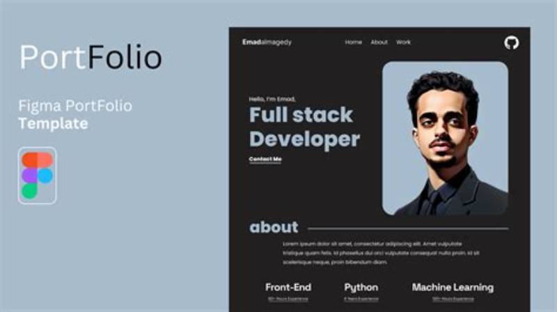 Portfolio Template Blog Simple Fast