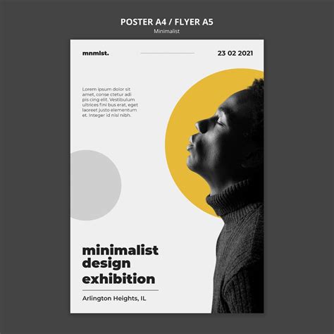 Poster Minimalis