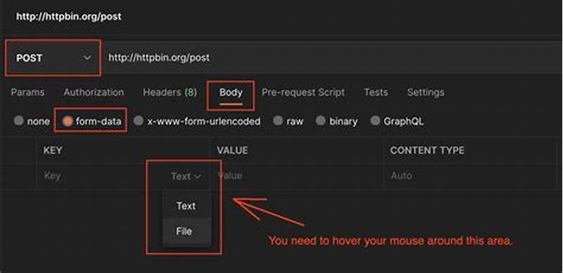Postman Multipart Form Data