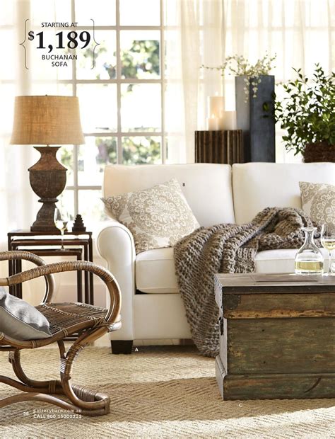 Pottery Barn Blog Catalog Living