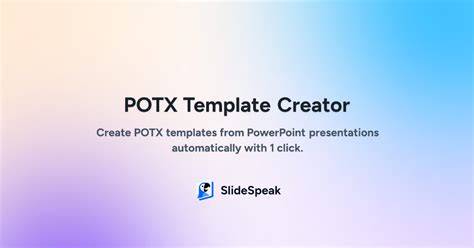 Potx Template