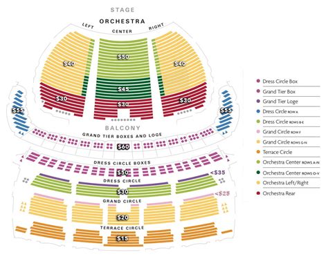 Powell Symphony Hall Seating Chart