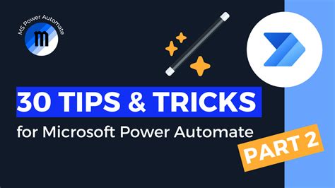 Power Automate Tip Sheet