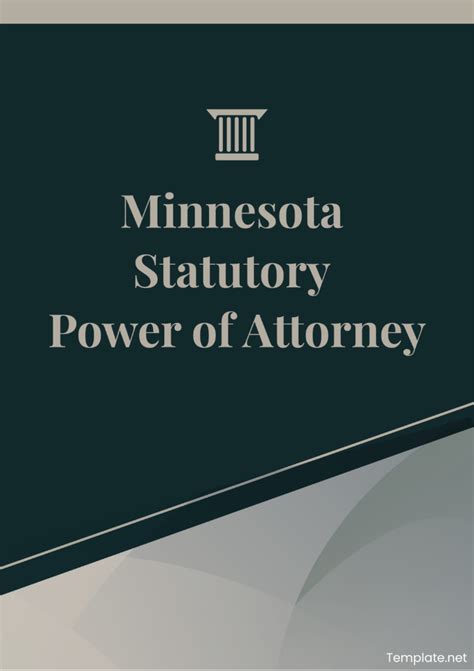 Power Of Attorney Template Minnesota