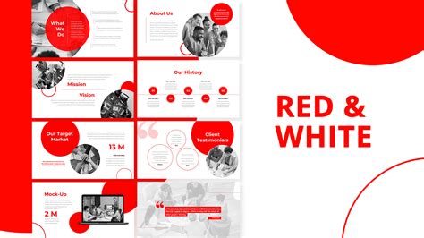 Powerpoint Template Red