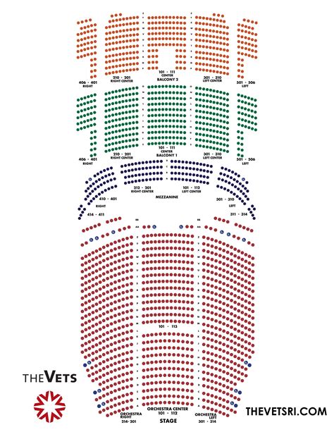 Ppac Seating Chart With Seat Numbers