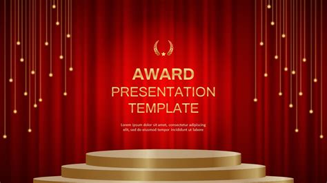 Ppt Template Awarding