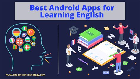 Practice through English learning apps