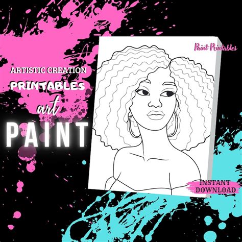 Pre Drawn Canvas Printable