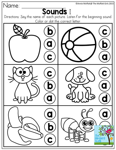 Prek Activities Printable