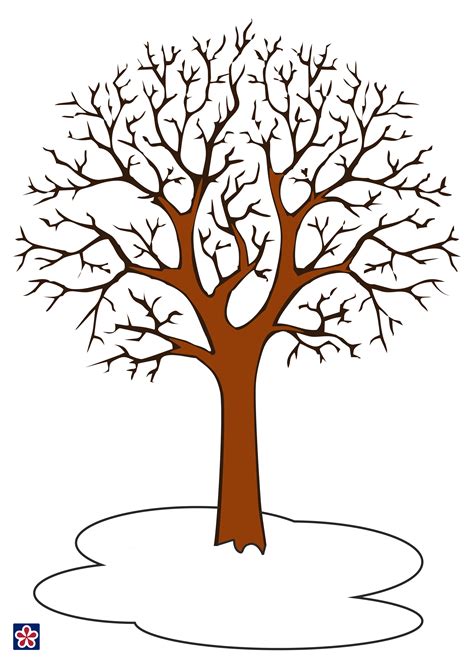 Preschool Tree Template