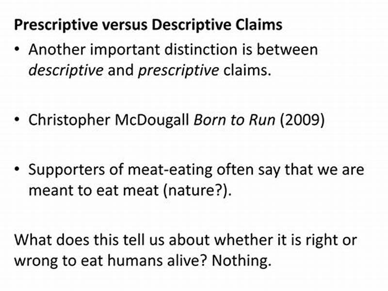 Prescriptive Claim Definition