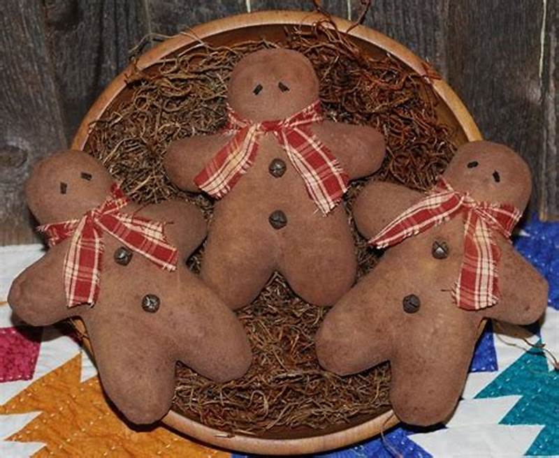 Primitive Gingerbread Man Pattern