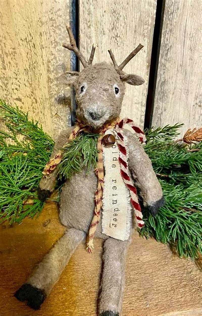 Primitive Reindeer Pattern