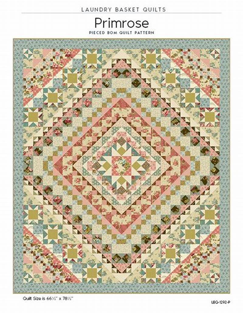 Primrose Quilt Pattern
