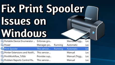Print Spooler Window