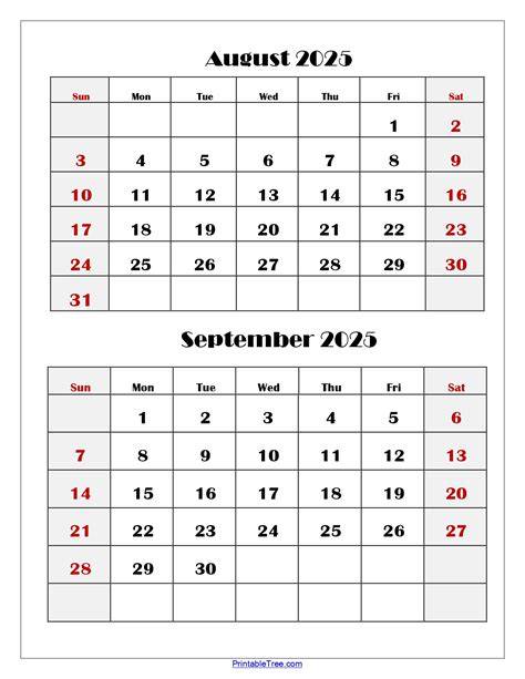 Printable 27 August 2017 To 5 September Calendar