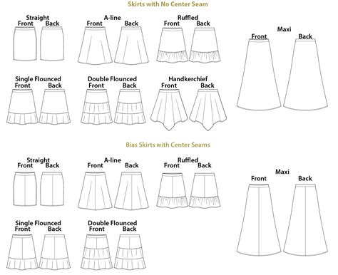 Printable A Line Skirt Pattern Free