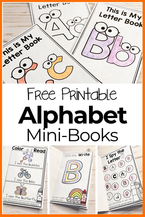 Printable Alphabet Booklet