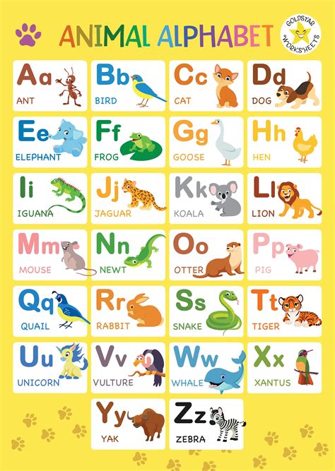Printable Alphabet Posters