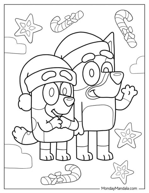Printable Bluey Coloring Pages