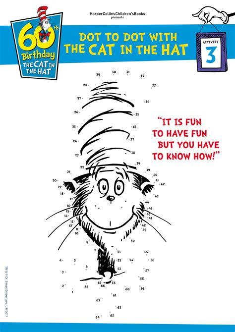 Printable Cat In The Hat Activities