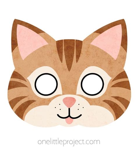 Printable Cat Mask