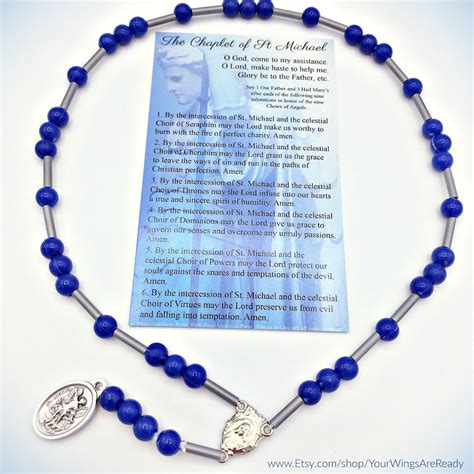Printable Chaplet Of St Michael