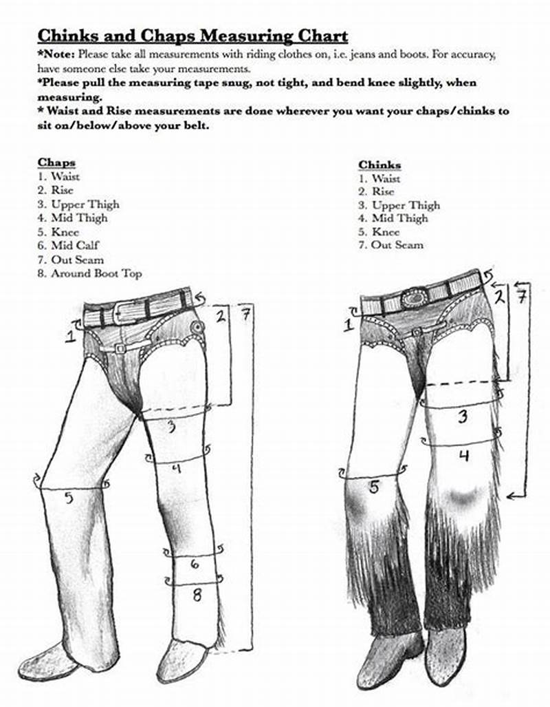 Printable Chaps Pattern Free