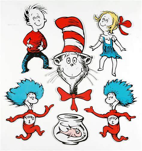 Printable Characters From The Cat In The Hat