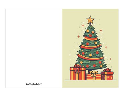 Printable Christmas Card Templates