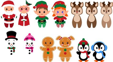 Printable Christmas Characters