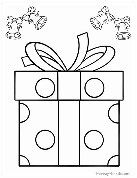 Printable Christmas Presents Coloring Pages