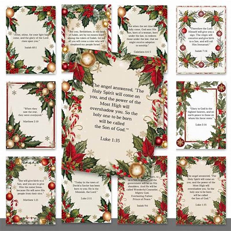 Printable Christmas Scripture